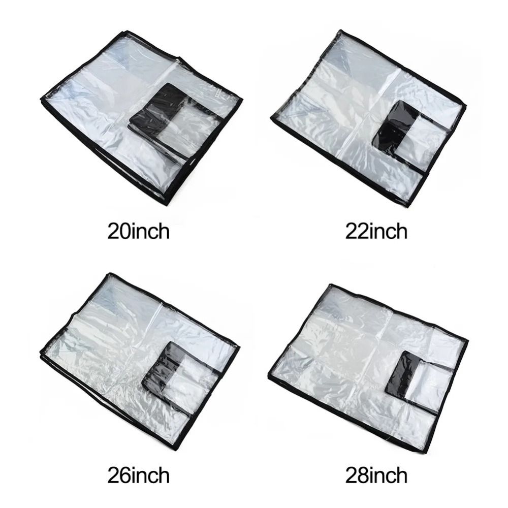 جديد السفر الأمتعة حامي حالة 1 - مراجعة Luggage Protective Cover Transparent وسعره