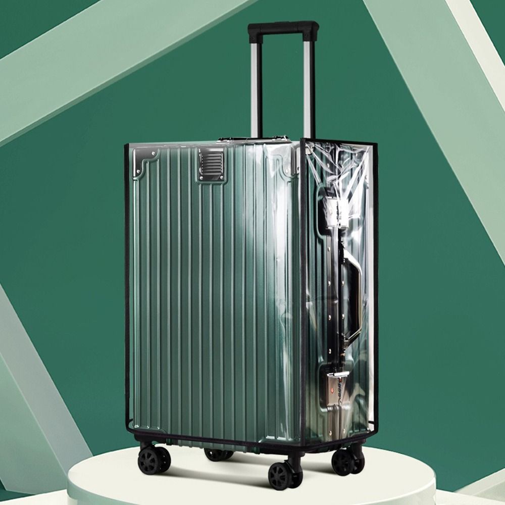 غطاء حماية للأمتعة شفاف بالكام - مراجعة Waterproof Suitcase Cover Protector وسعره