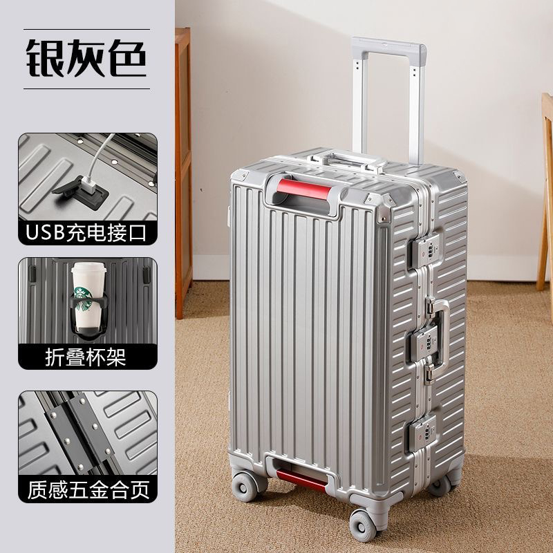 حقيبة سفر كبيرة الحجم بإطار أل - مراجعة Aluminum Frame Carry On Luggage وسعره