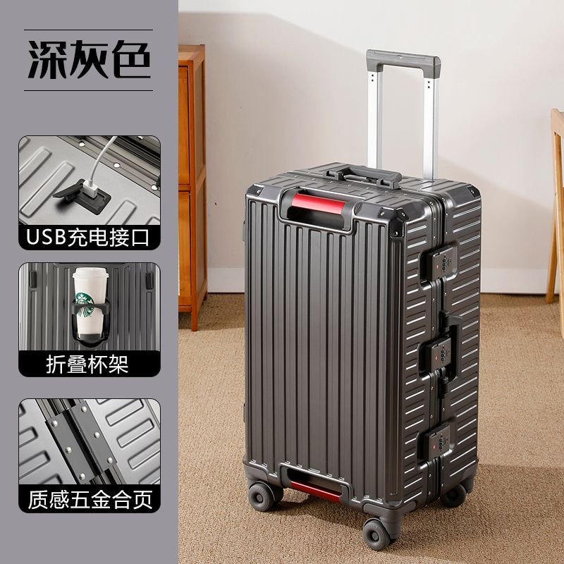 حقيبة سفر كبيرة الحجم بإطار أل - مراجعة Aluminum Frame Carry On Luggage وسعره
