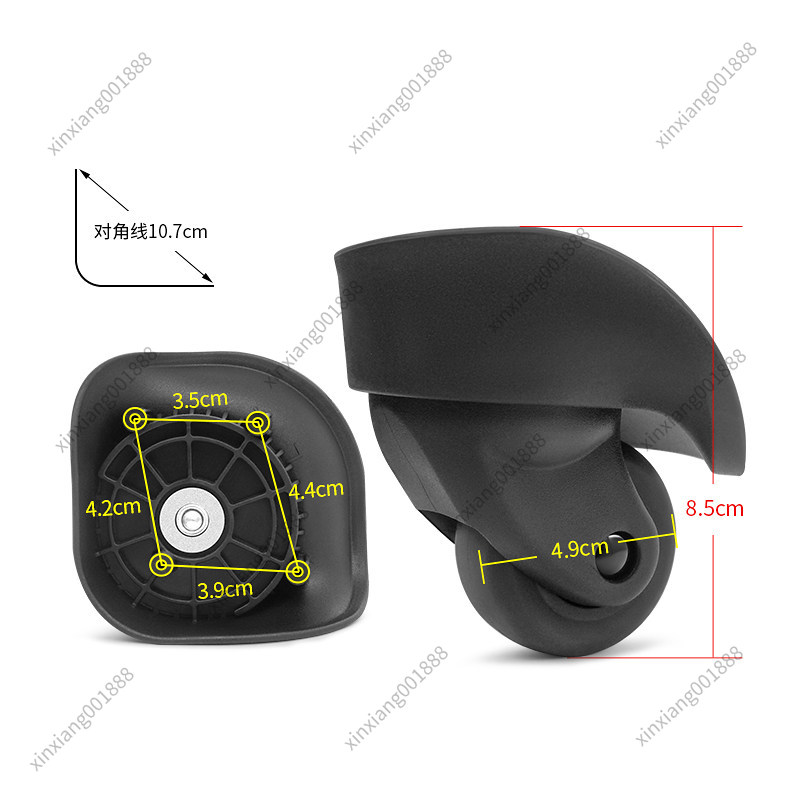 عجلات صامتة بديلة لحقائب ديلسي - مراجعة Silent Replacement Luggage Wheels وسعره
