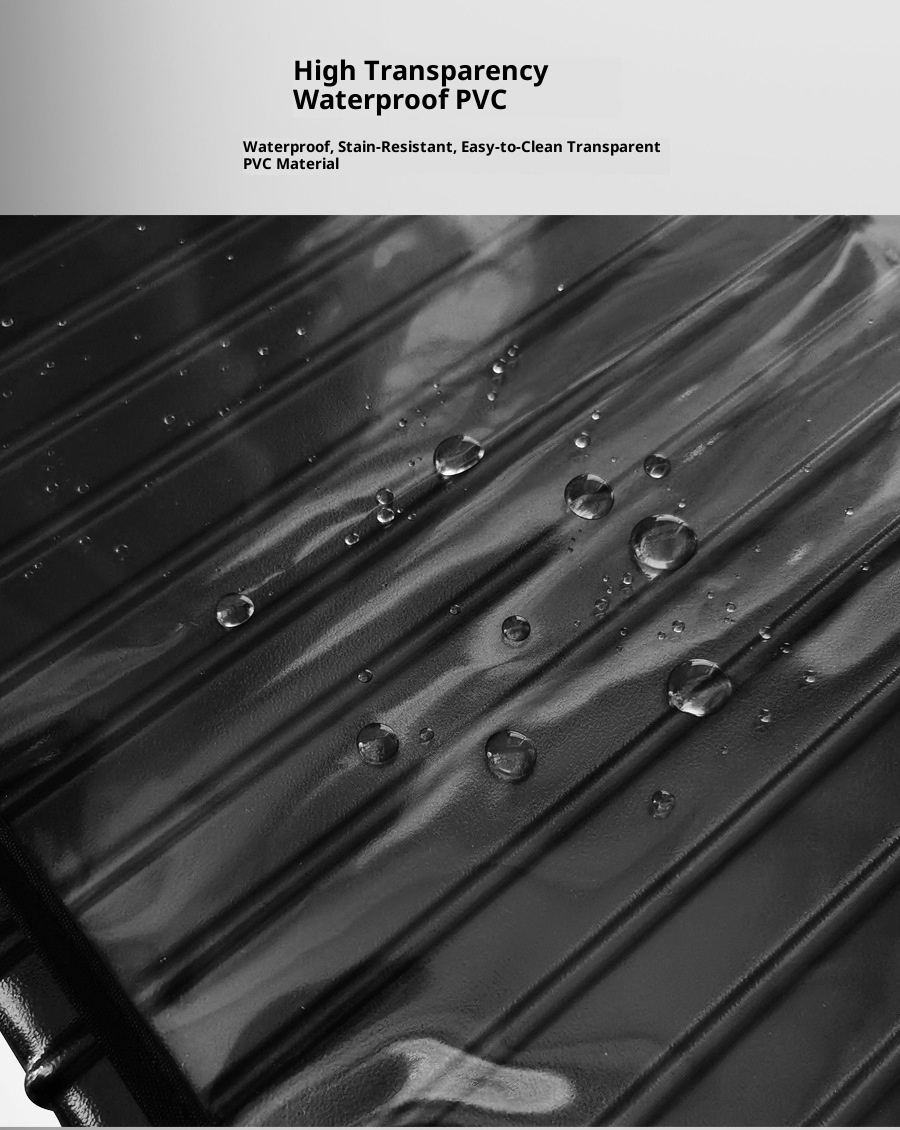 غطاء حقيبة سفر شفاف من البولي  - مراجعة Luggage Protective Cover Transparent وسعره