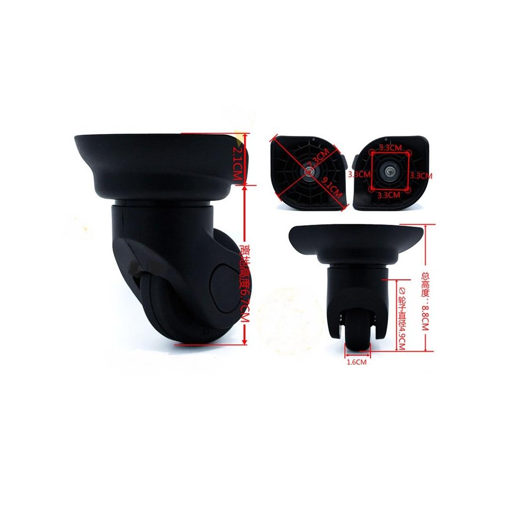 عجلات حقائب السفر 49 ملم من ال - مراجعة Silent Replacement Luggage Wheels وسعره