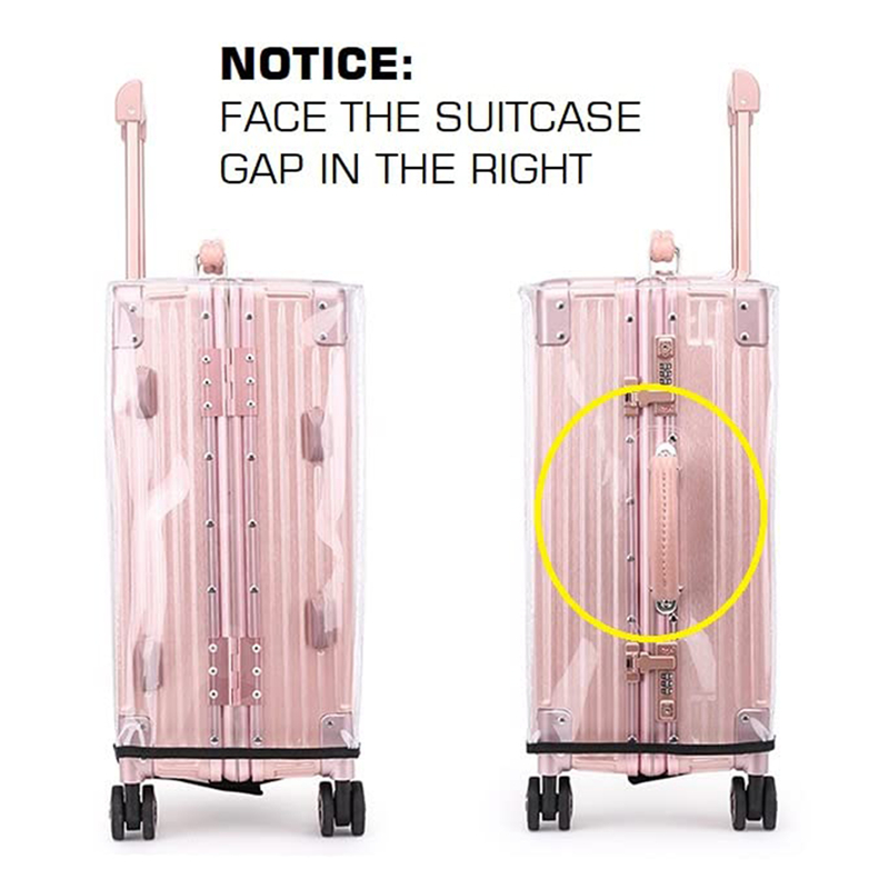 18-30 بوصة حقيبة غطاء بولي كلو - مراجعة Waterproof Suitcase Cover Protector وسعره