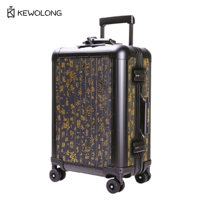 حقيبة سفر دوارة مصنوعة بالكامل - مراجعة Spinner Wheel Rolling Suitcase 20 Inch وسعره