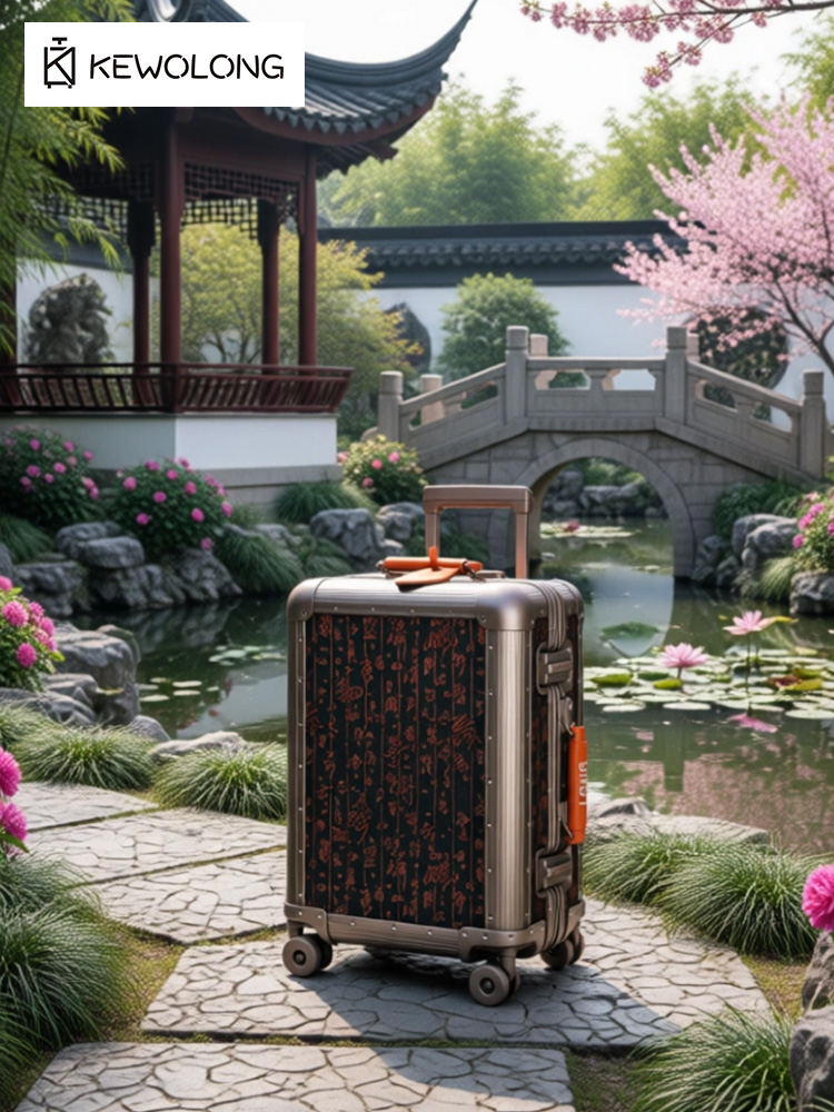حقيبة سفر دوارة مصنوعة بالكامل - مراجعة Spinner Wheel Rolling Suitcase 20 Inch وسعره