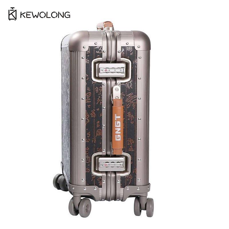 حقيبة سفر دوارة مصنوعة بالكامل - مراجعة Spinner Wheel Rolling Suitcase 20 Inch وسعره