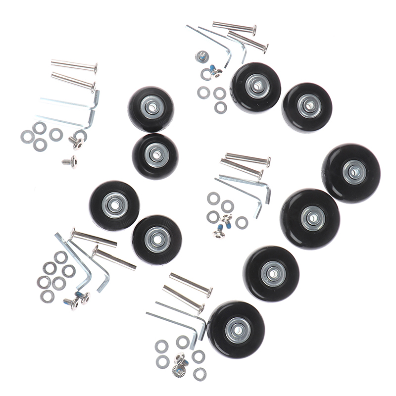 1 مجموعة OD 40-54 مللي متر أجز - مراجعة Silent Replacement Luggage Wheels وسعره