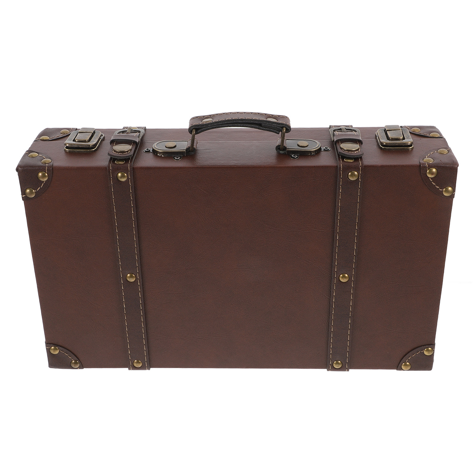 صندوق تخزين بتصميم بريطاني عتي - مراجعة Retro Vintage Trunk Suitcase وسعره