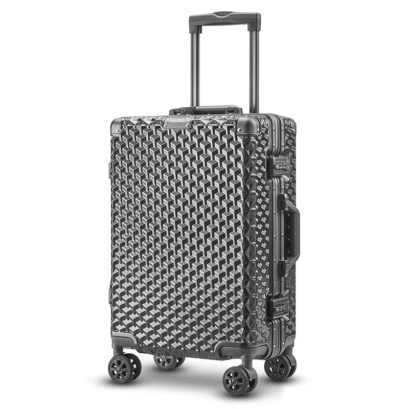 حقيبة سفر جديدة، صندوق كلمة ال - مراجعة Aluminum Frame Carry On Luggage وسعره