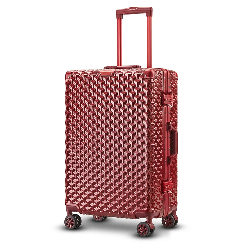 حقيبة سفر جديدة، صندوق كلمة ال - مراجعة Aluminum Frame Carry On Luggage وسعره