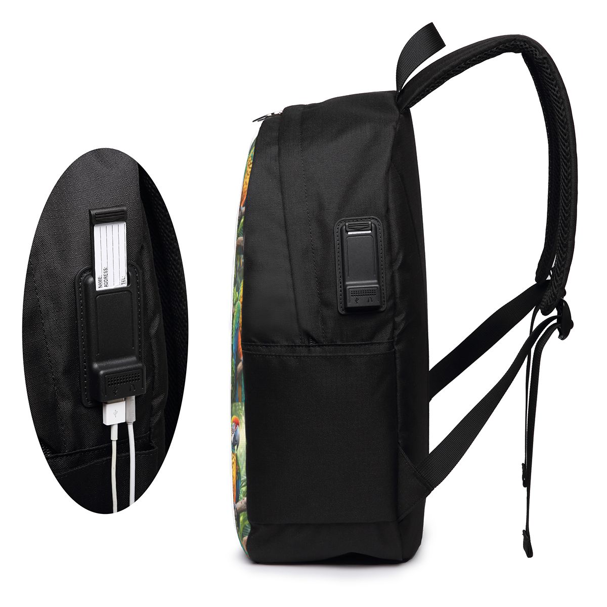 حقيبة ظهر لطيفة على شكل ببغاء  - مراجعة Travel Bags وسعره