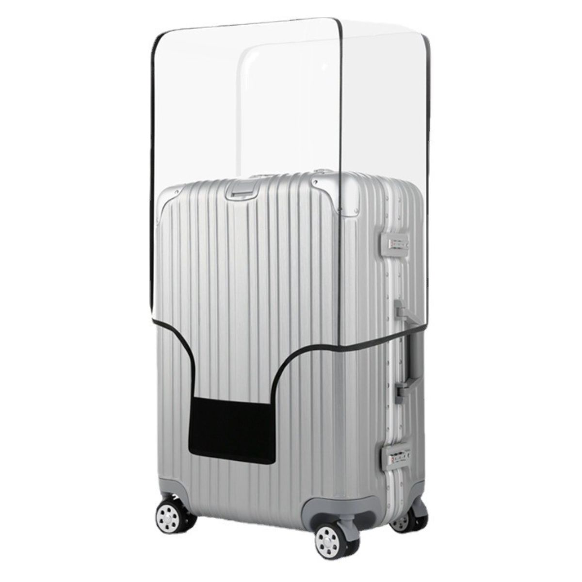 غطاء حماية للأمتعة شفاف سميك،  - مراجعة Waterproof Suitcase Cover Protector وسعره