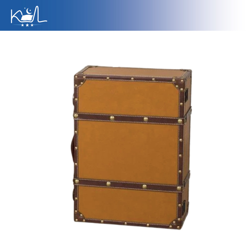 صندوق تخزين بتصميم حقيبة سفر ع - مراجعة Retro Vintage Trunk Suitcase وسعره