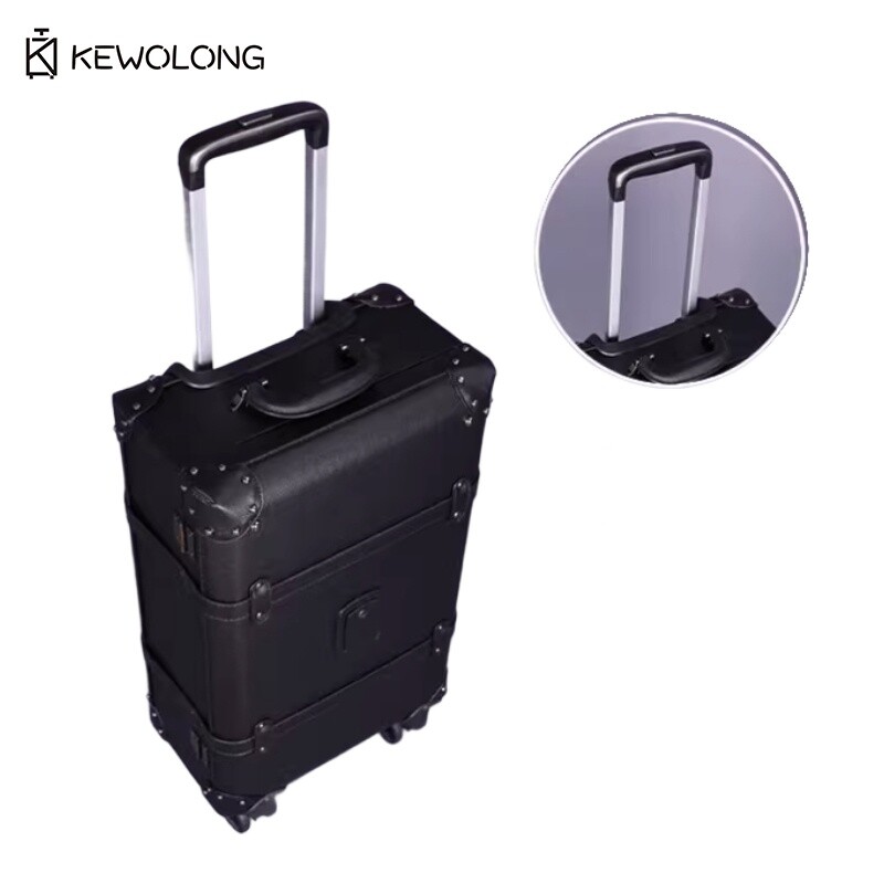 مجموعة حقائب كلاسيكية 20 24 -  - مراجعة Retro Vintage Trunk Suitcase وسعره