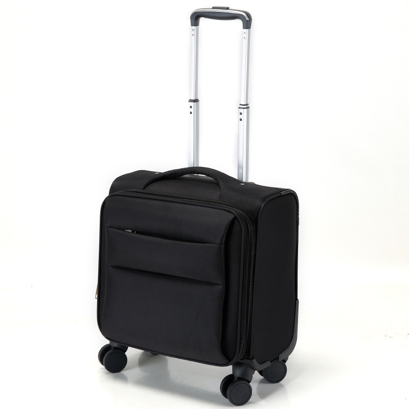 حقيبة أكسفورد المتداول للرجال  - مراجعة Spinner Wheel Rolling Suitcase 20 Inch وسعره