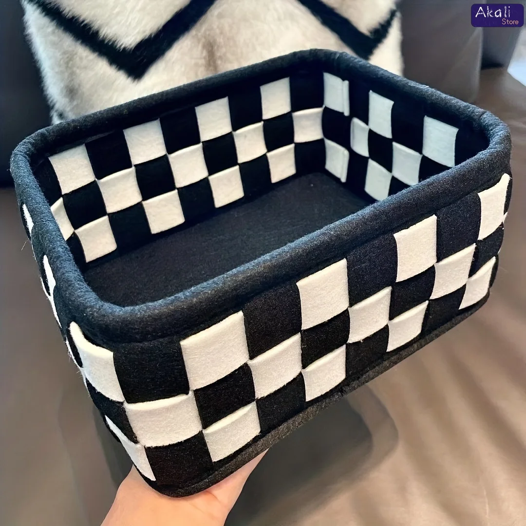 سلة تخزين مربعة باللونين الأسو - مراجعة Cosmetic Bags وسعره