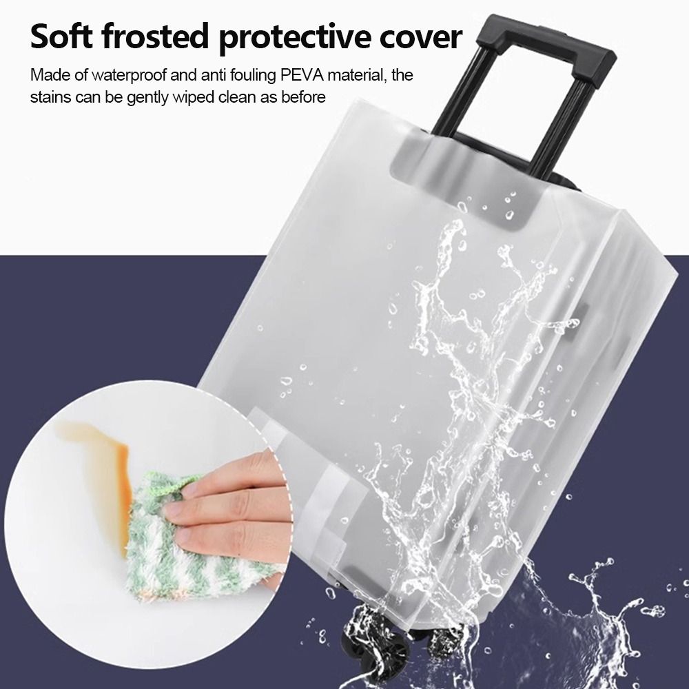 غطاء حماية جديد للحقائب مقاوم  - مراجعة Waterproof Suitcase Cover Protector وسعره