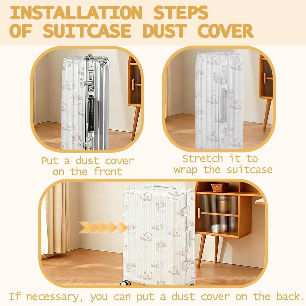غطاء حماية شامل للأمتعة يستخدم - مراجعة Waterproof Suitcase Cover Protector وسعره