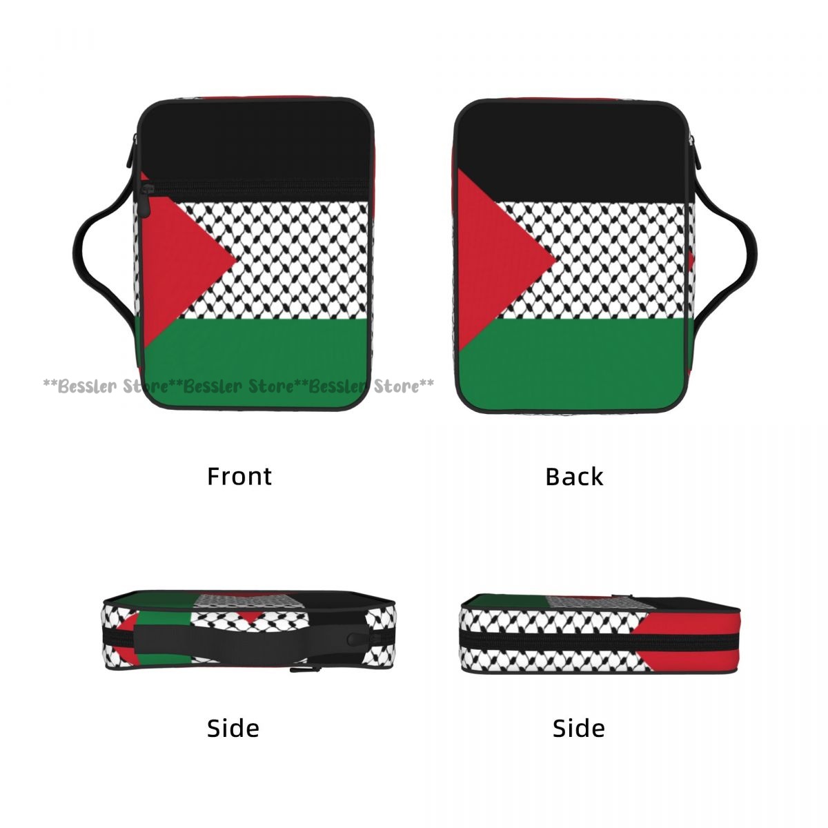 حقيبة الكتاب المقدس بعلم فلسطي - مراجعة Handbags وسعره