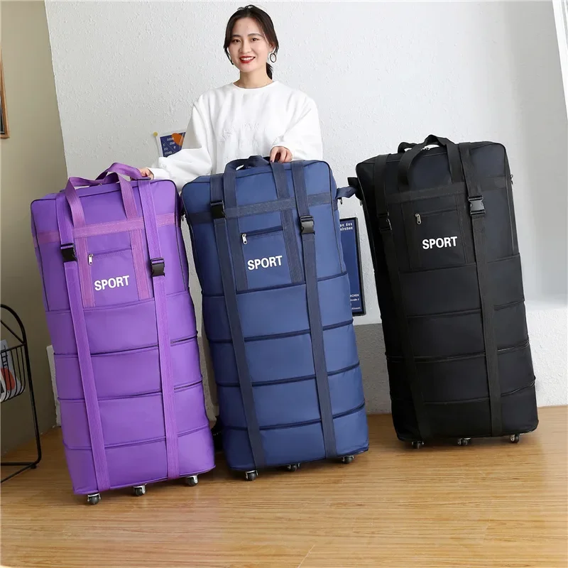 بالإضافة إلى حقيبة فحص شركة ال - مراجعة Foldable Rolling Luggage Bag وسعره